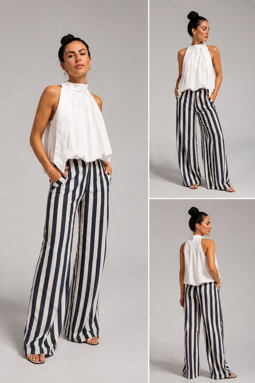 Very elegant denim pants