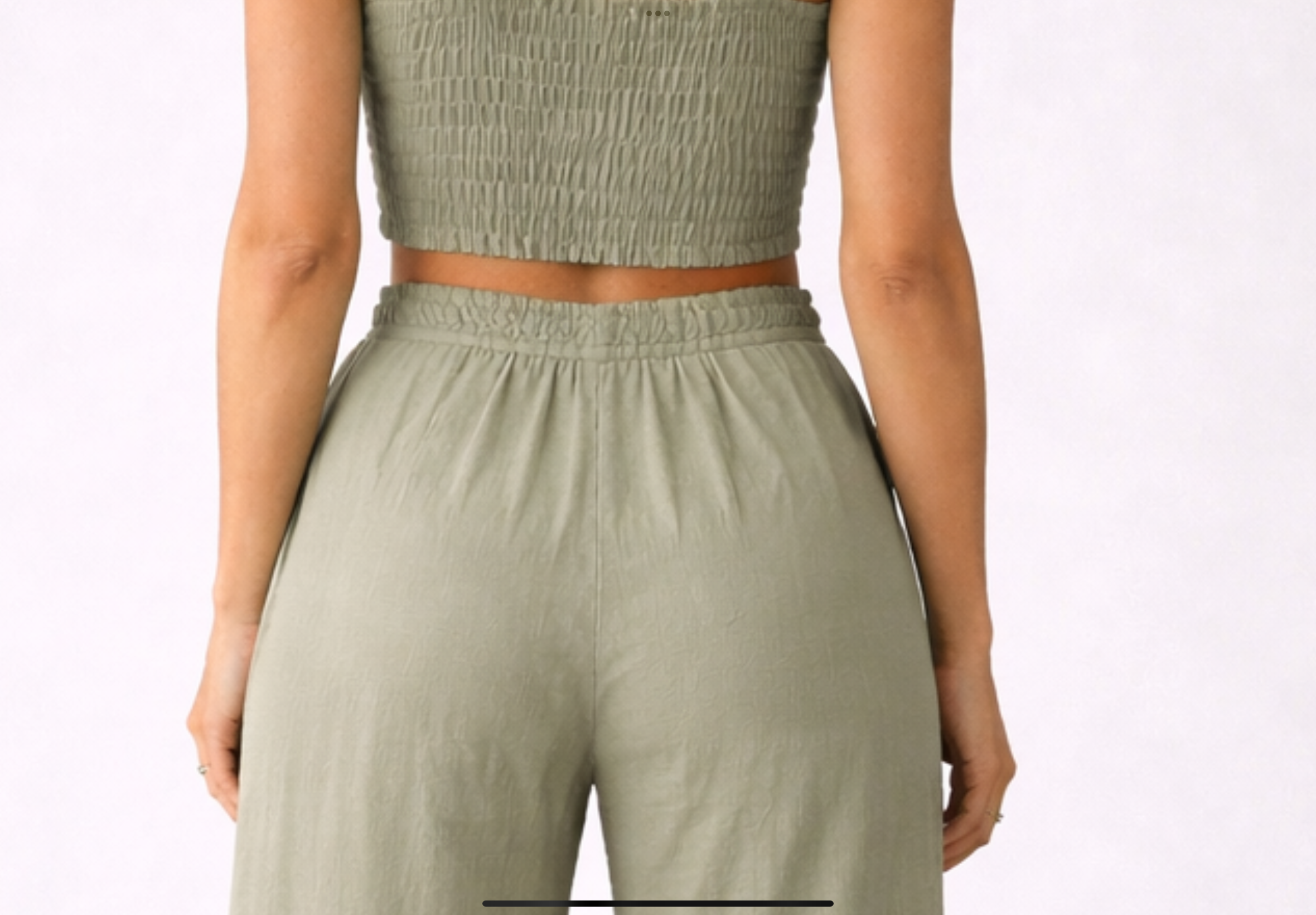 Vacation style luxe outfit set