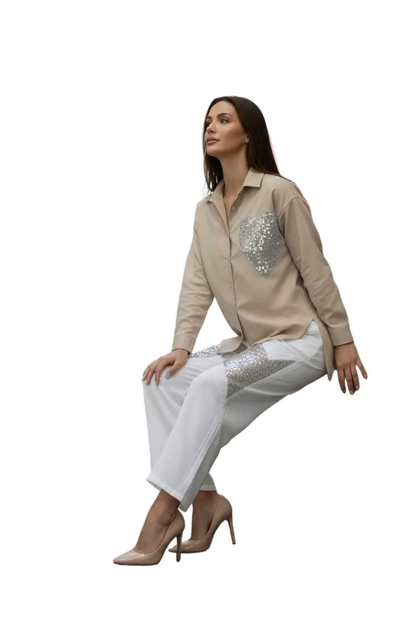 Italian collection 100% linen Loose Pants