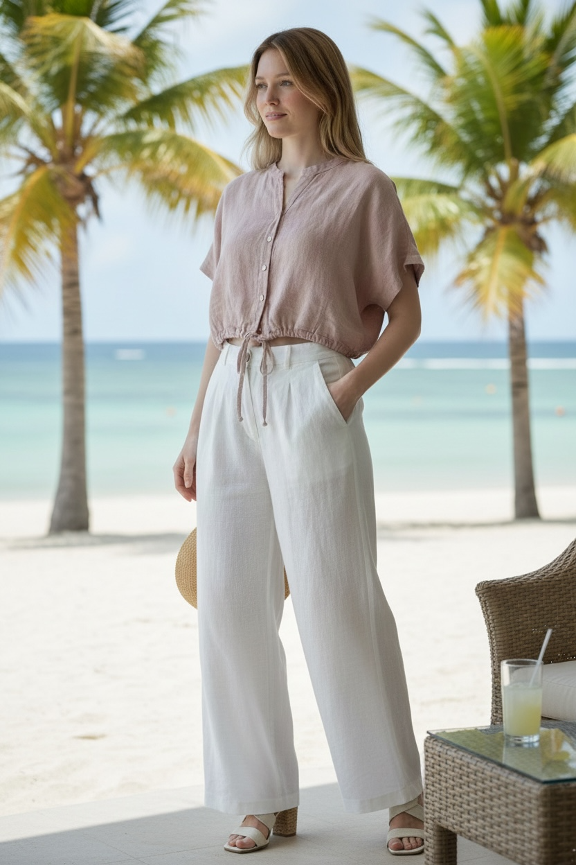 Italian Design Premium Linen Pants