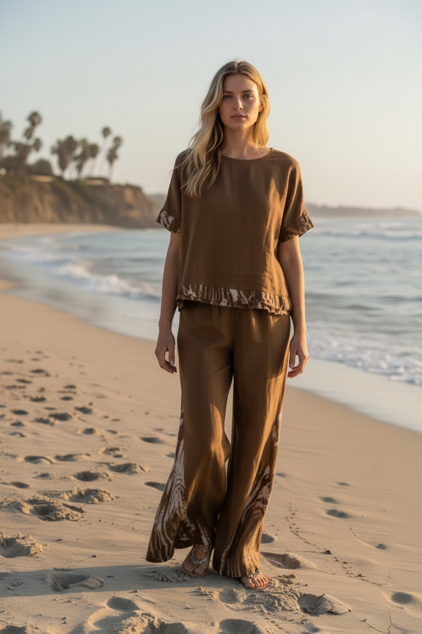 Italian Collection 100% Linen Set