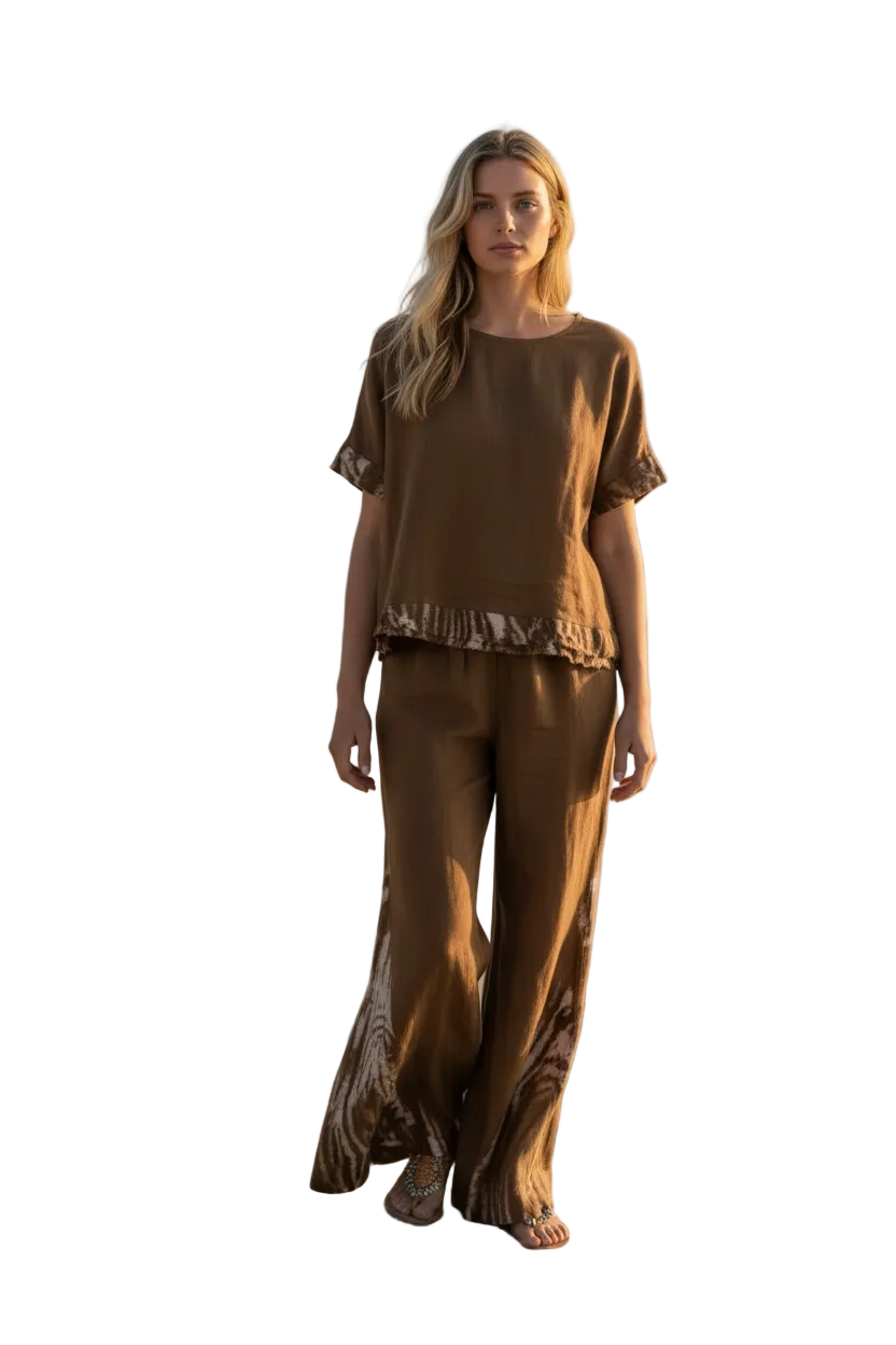 Italian Collection 100% Linen Set