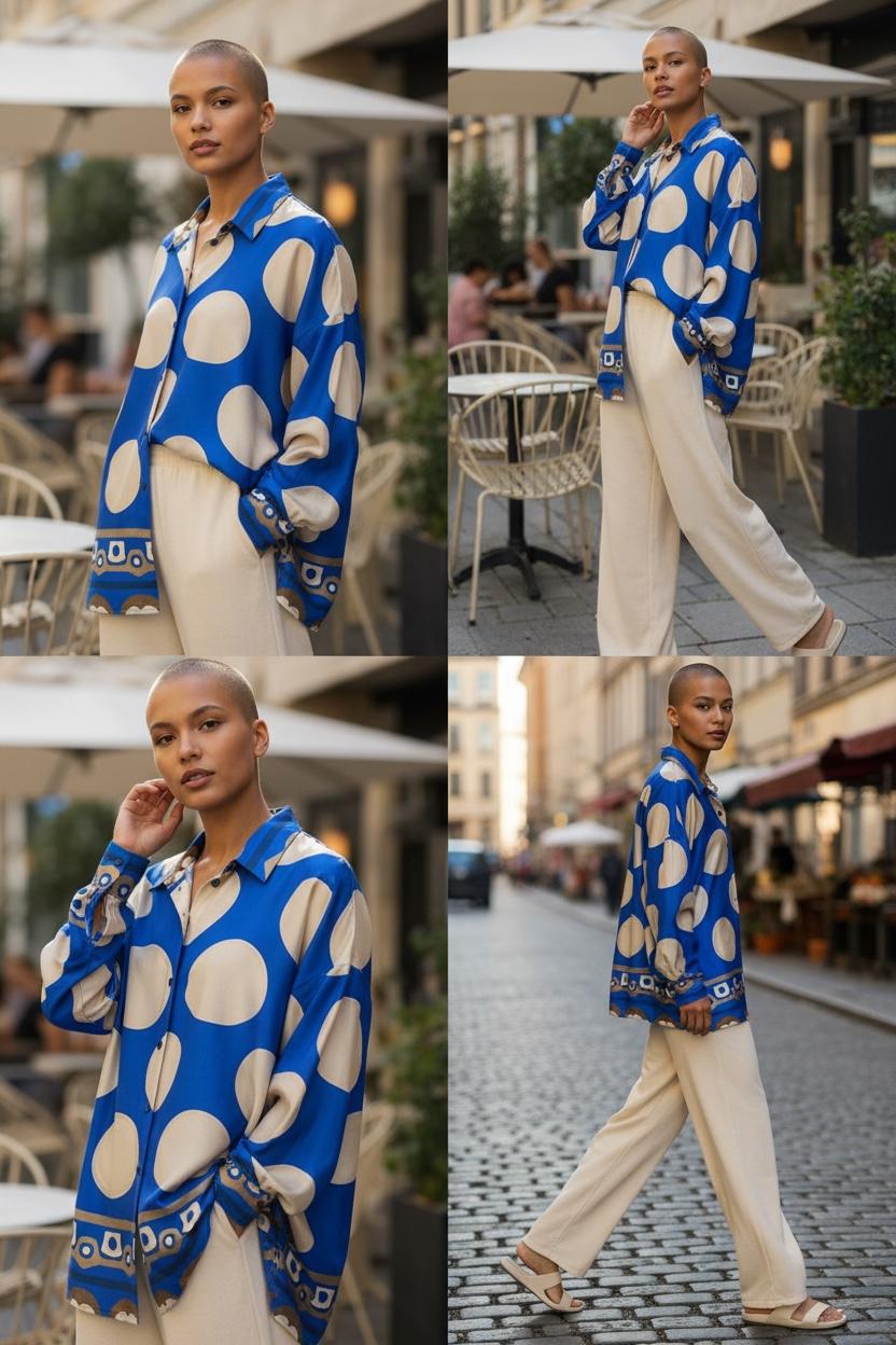 Italian collection long sleeve blouse