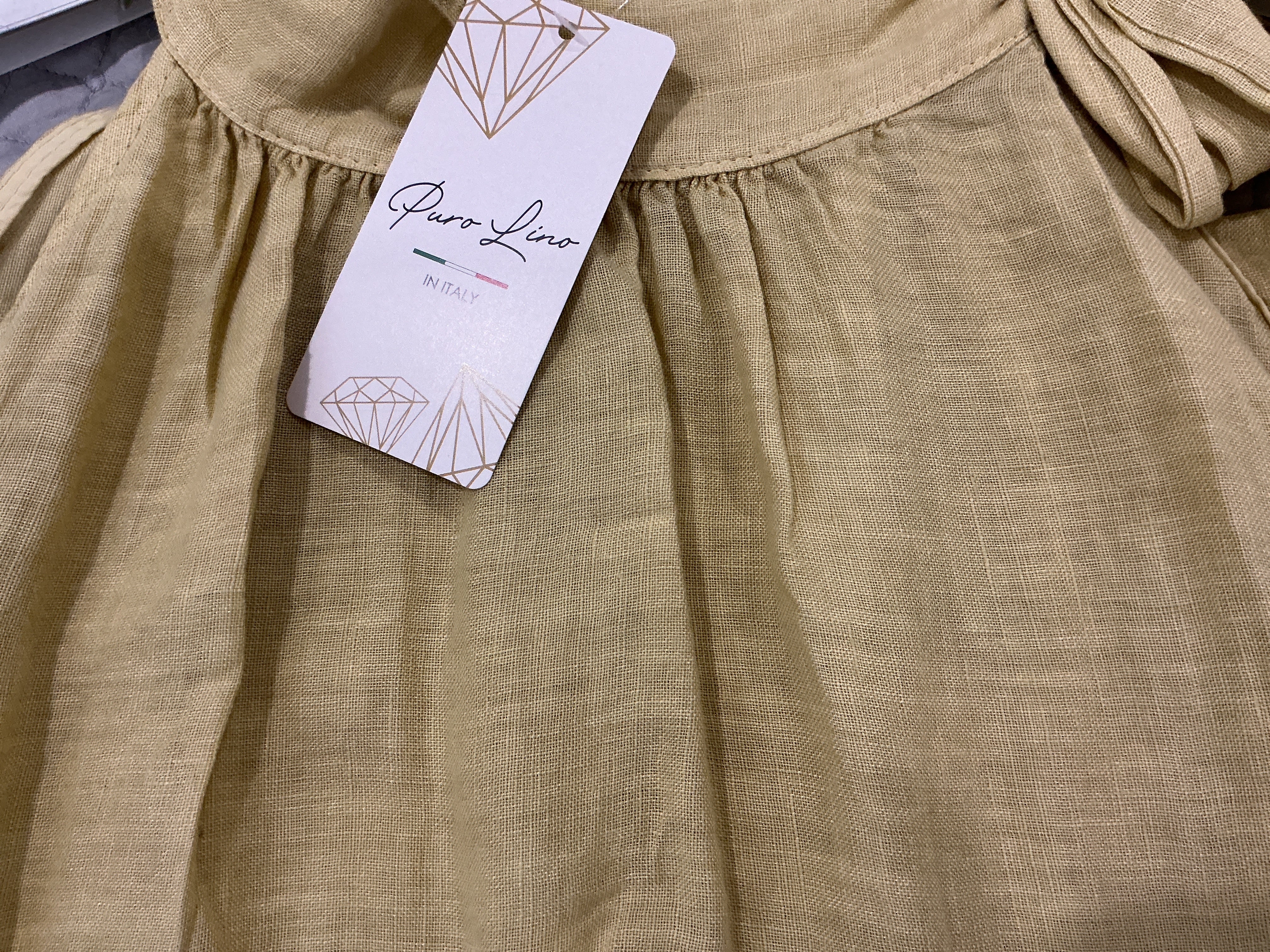 Italian Pure Linen Maxi Dress – Effortless Elegance