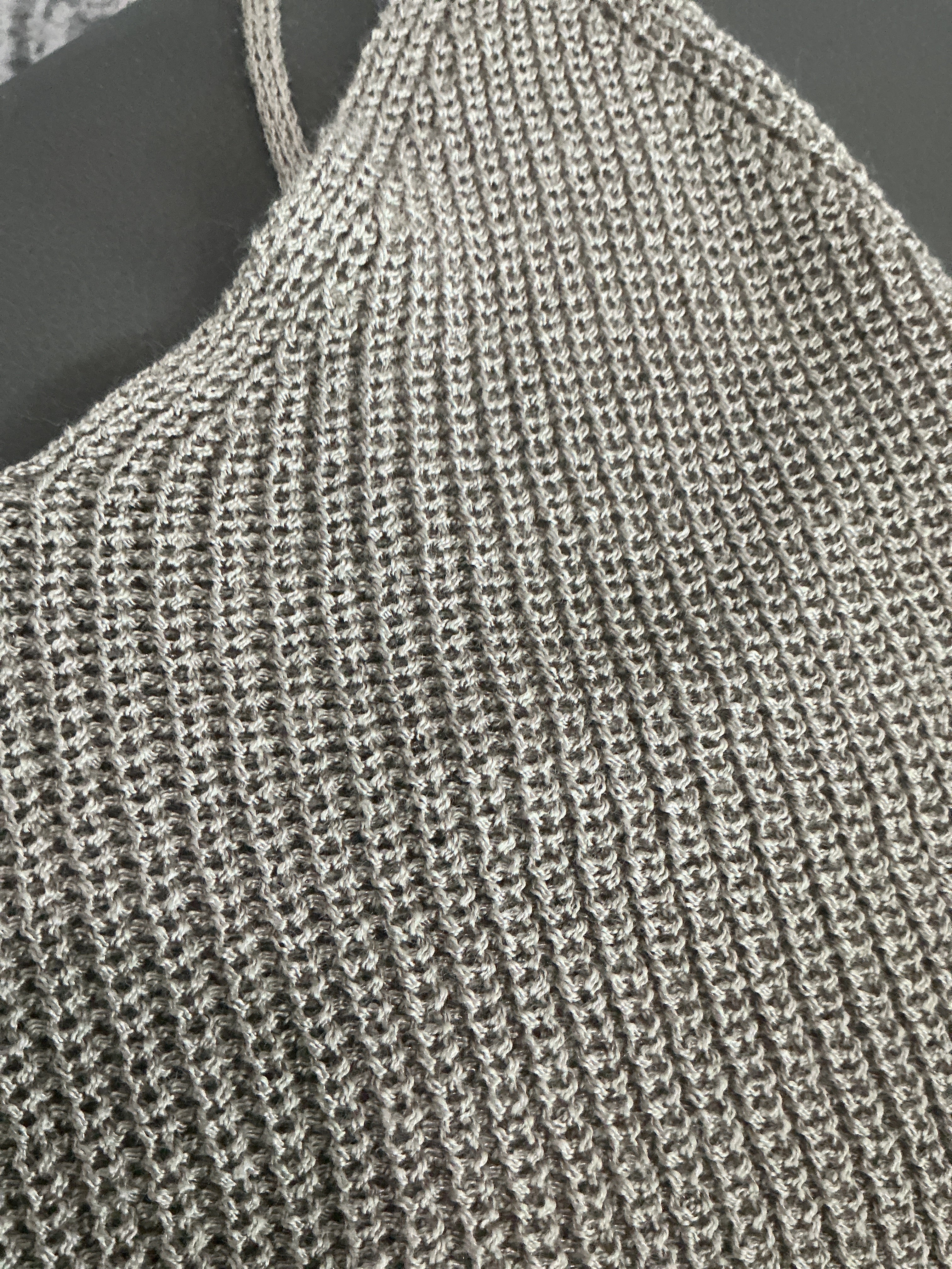 Italian Designs Ribbed Knit Crop Top