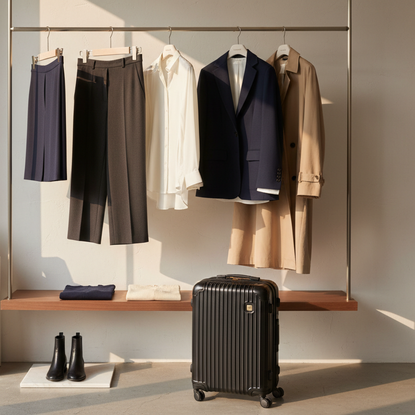 travel business focused capsule collection