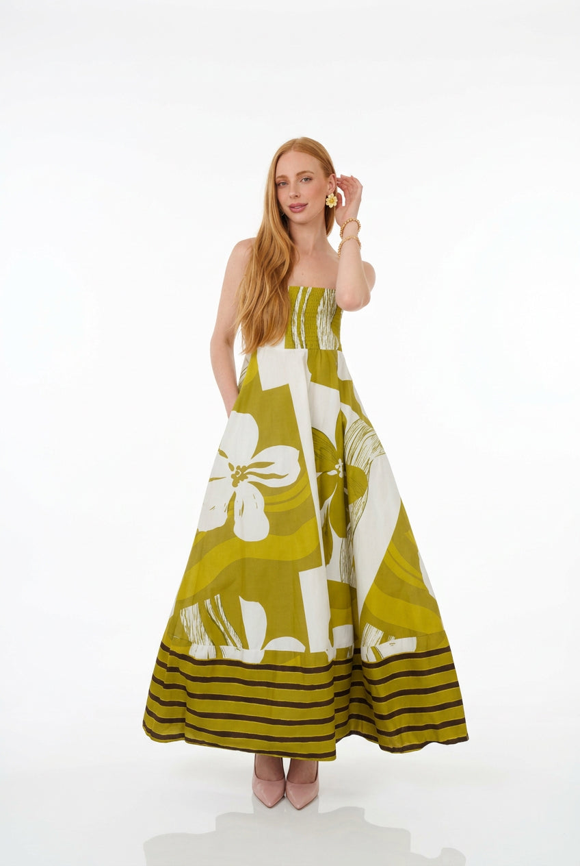 Italian design maxi dress