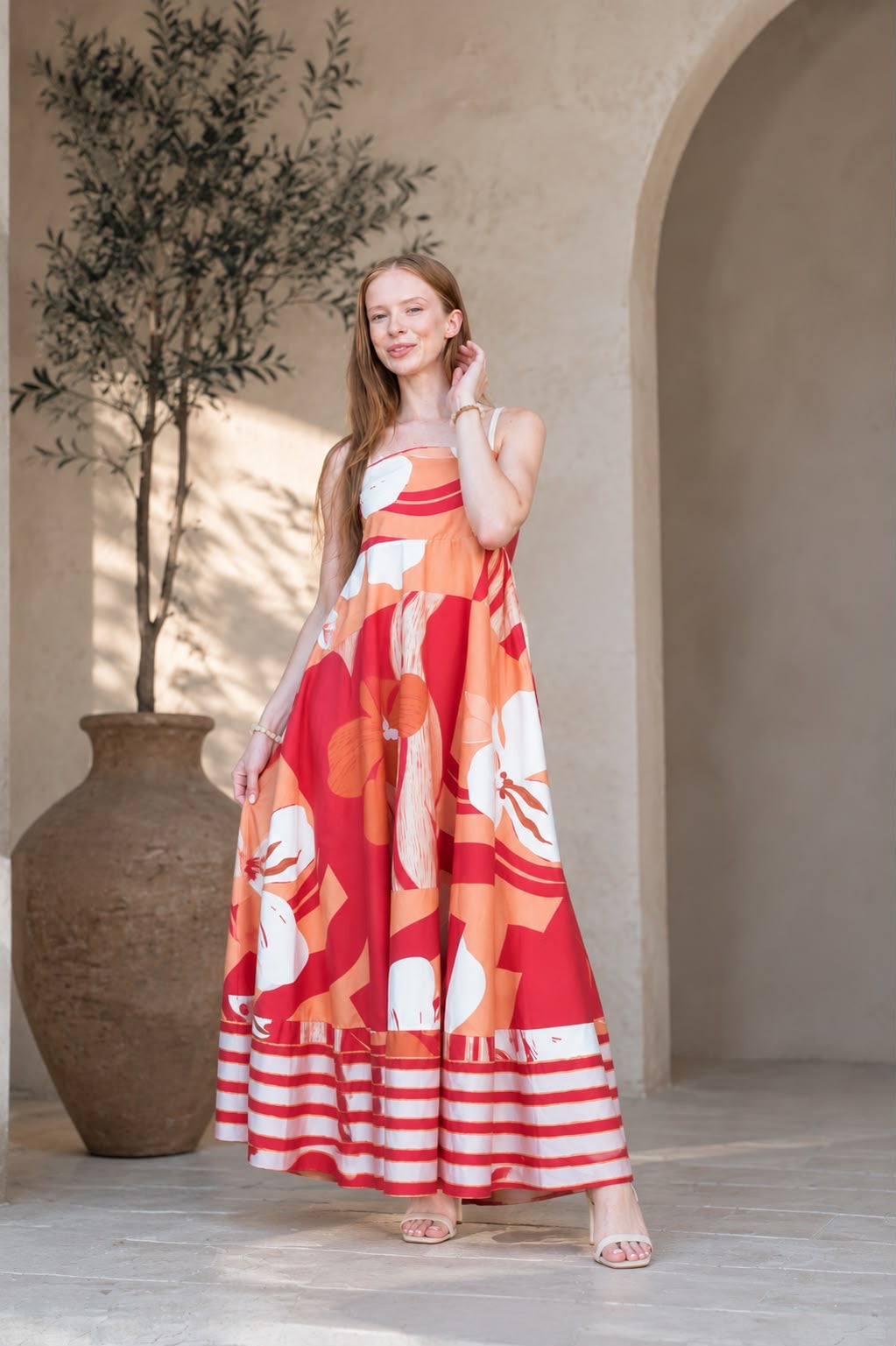 Italian design maxi dress
