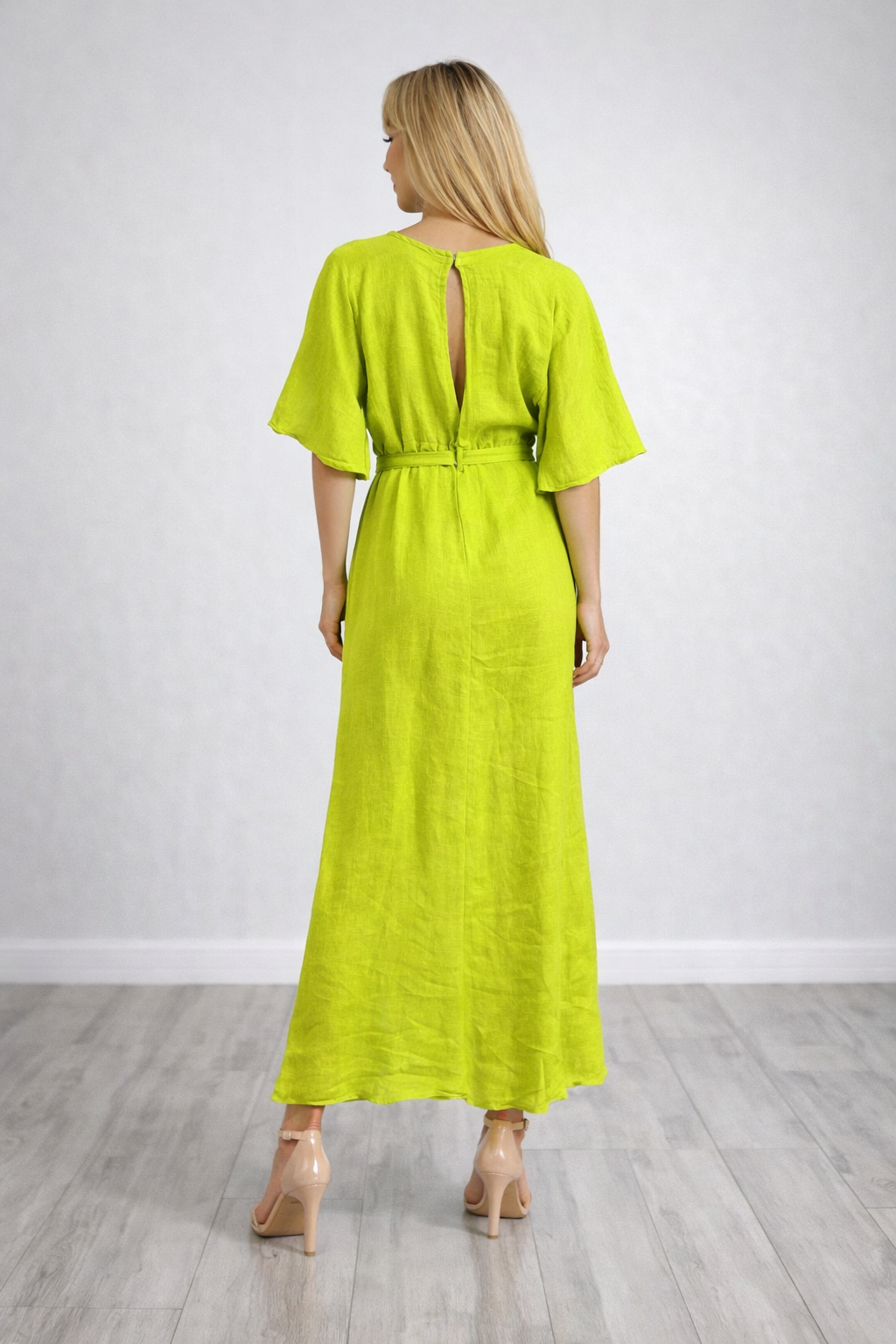 Lightweight Flowy  linen maxi dress