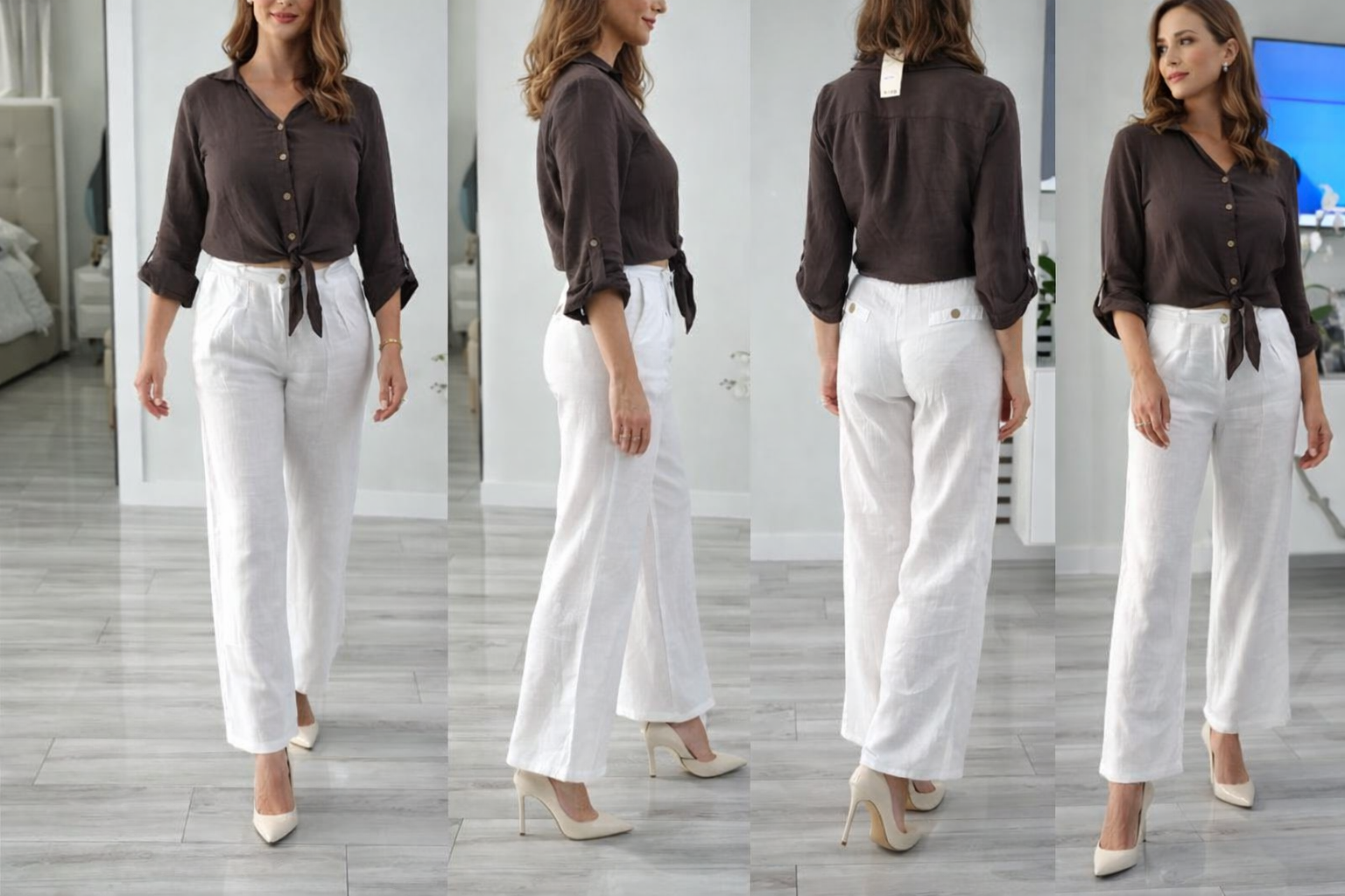 Italian collection Oversized button down shirt