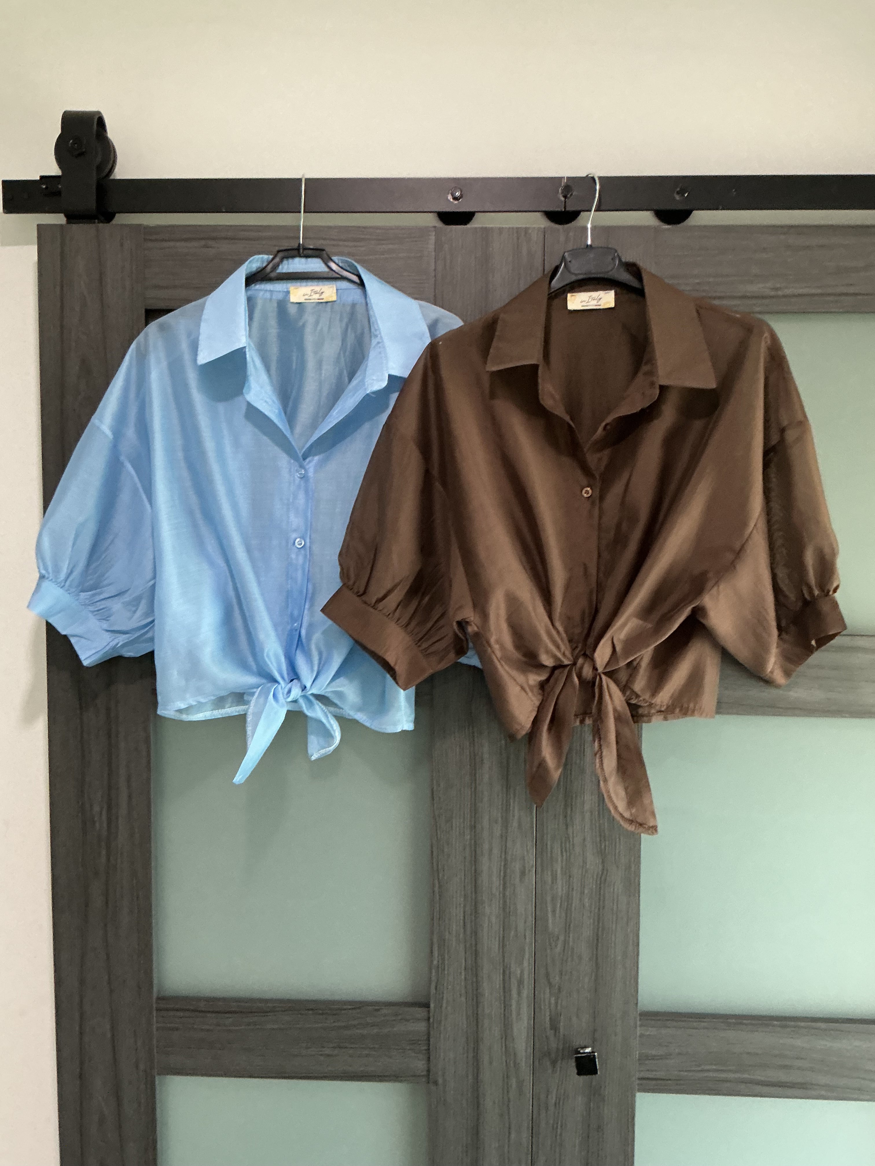 Short sleeve Tencel shirt