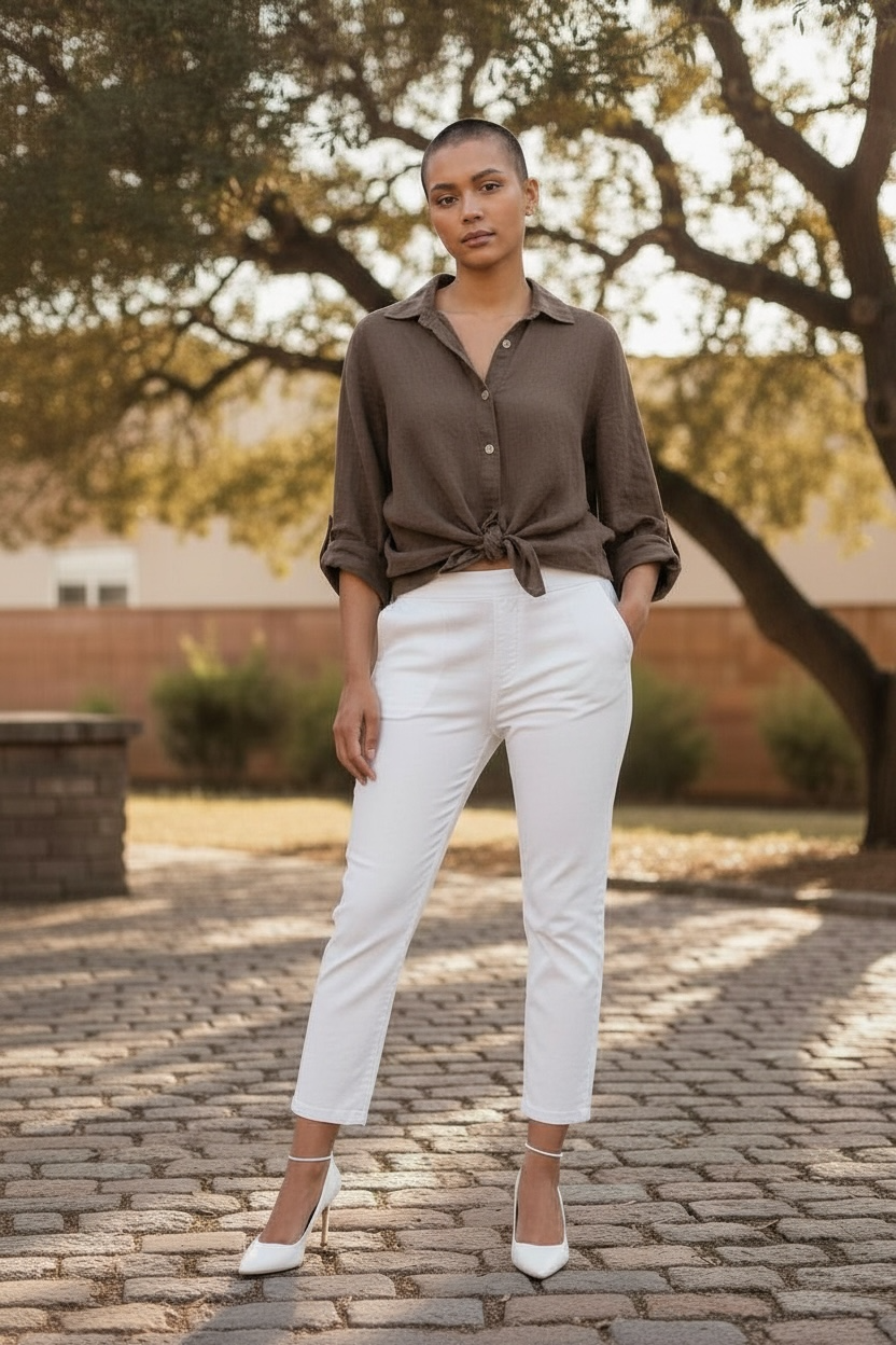 LINEN BLOUSE nudo manufacture in Italy