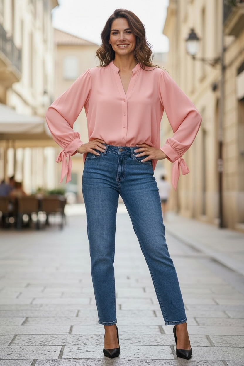 Very elegant button up blouse