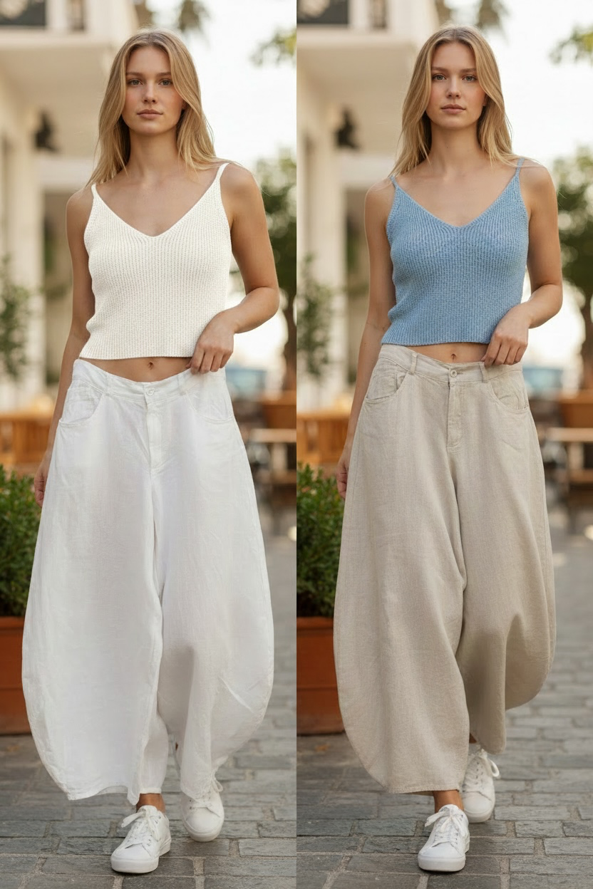 Italian Designs Ribbed Knit Crop Top