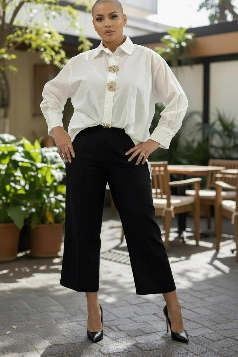 Oversized button down shirt