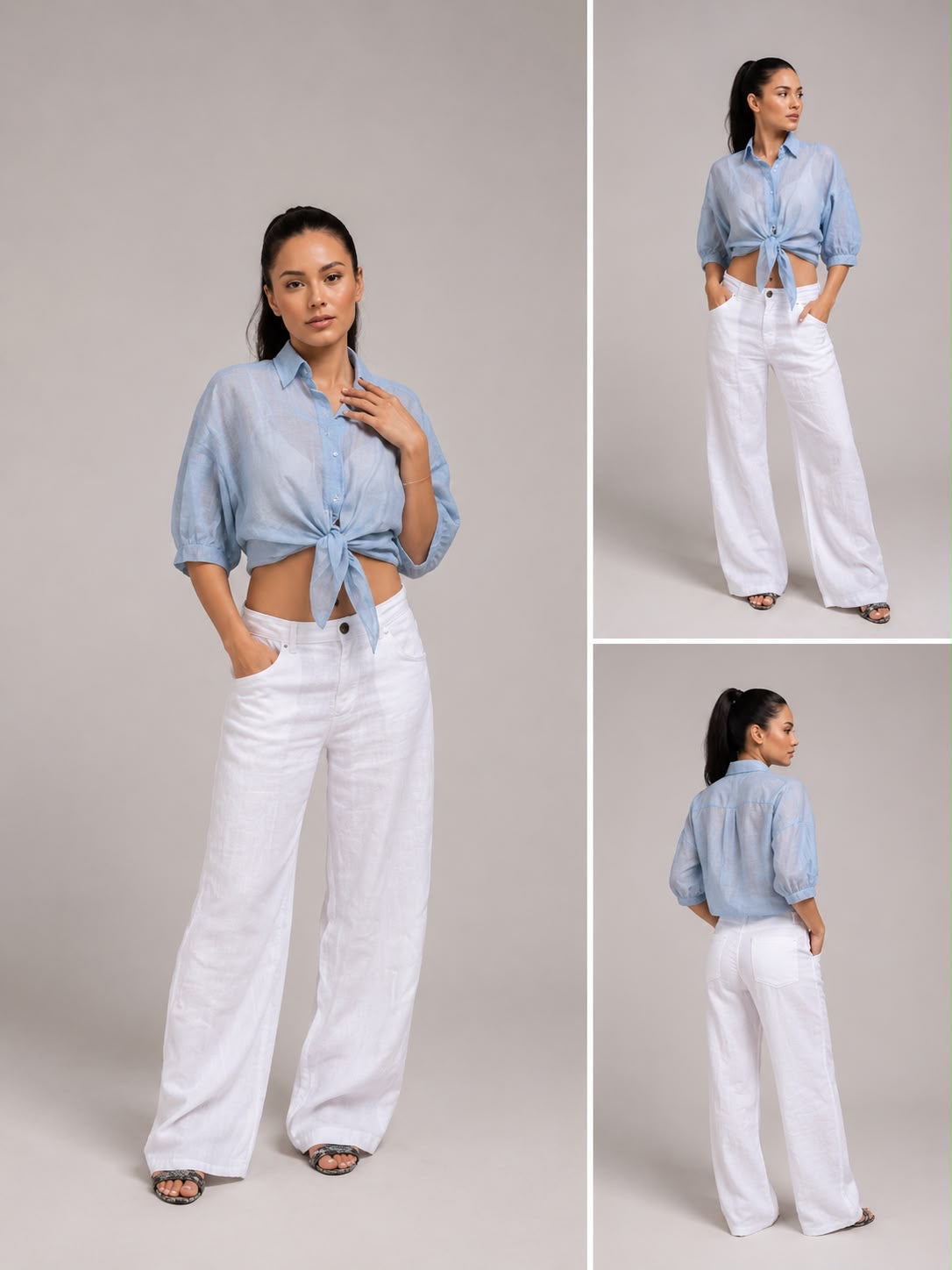 Short sleeve Tencel shirt