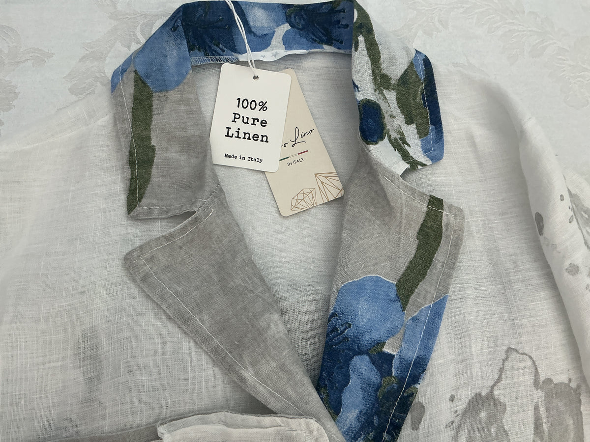 Italian Design 100% Pure Linen Suit Set