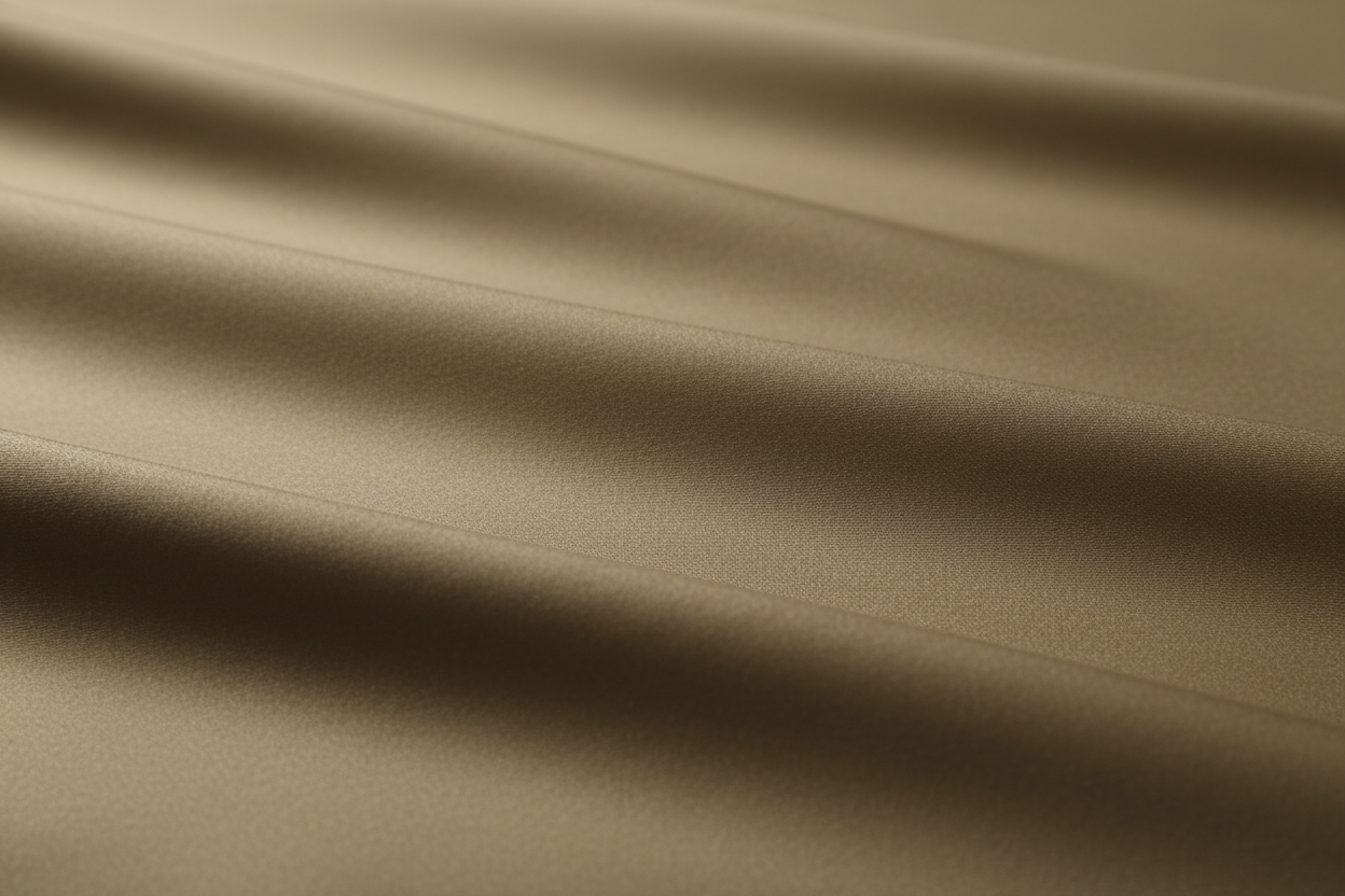 luxurious wrinkle free material close up